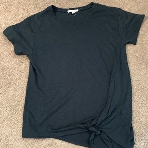 Tie front t shirt